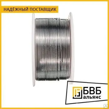 Фото №0 Проволока оловянно-свинцовая 8 мм ПОС30