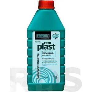 фото Суперпластификатор CemPlast 1л (20шт/уп)