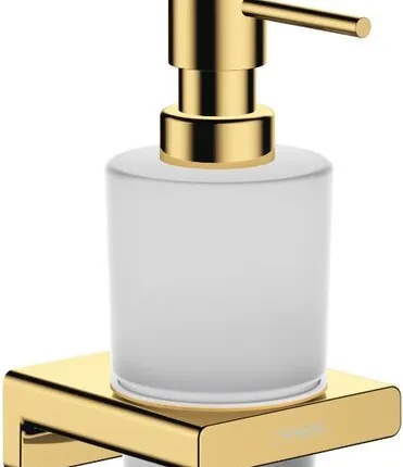 Фото №0 Дозатор для жидкого мыла Hansgrohe AddStoris полированное золото 41745990