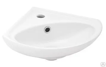 Фото №0 Раковина угловая Ирис 36 Santek 1WH110514 Santek
