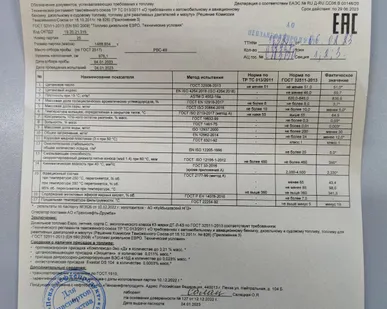 фото Дизельное топливо Дт-Е-К5