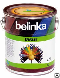 Фото №0 Лазурь для древесины Belinka Lasur 2,5 л