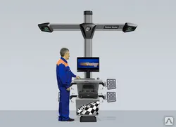 Фото №0 Стенд ддя сход-развала Техно Вектор 7 7202 T 5 A Серия Aluminum