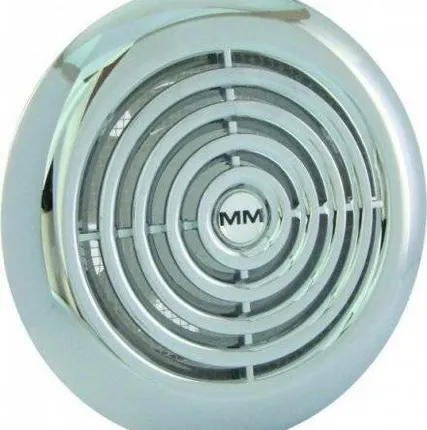 Фото №0 Осевой вентилятор MM 120 круглый хром с ОК MMotors JSC