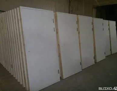 фото Входная дверь ДН 21-15 ГЛП, ГОСТ 24698-81 (грунтованная)