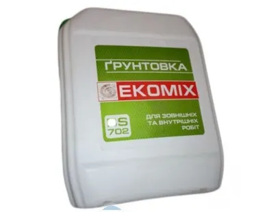 фото EKOMIX "Грунтовка для внутр и наружных работ Экомикс BS 702", 5 л