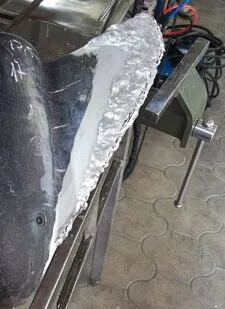 фото Сварка лодочных деталей