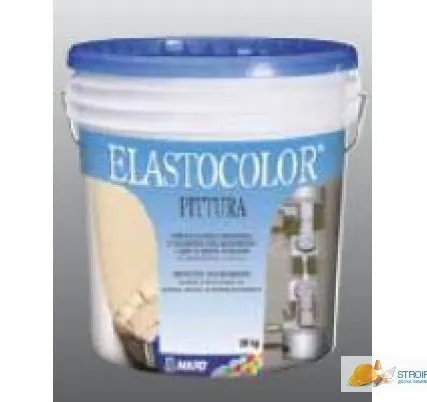 Фото №0 Краска фасадная ELASTOCOLOR Серый 20кг