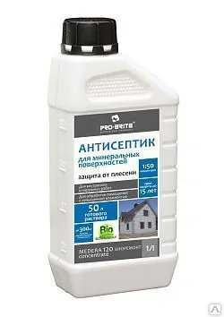 Фото №0 Антисептик для защиты от плесени и грибка Medera 120 (1 л) концентрат 1:50