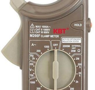 фото Клещи токовые цифровые M266F КВТ