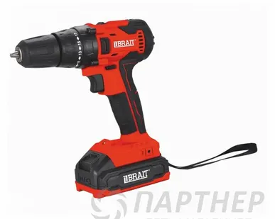фото Шуруповерт аккумуляторный BRAIT BCD20SU (20В Li-on,1 АКБ,зарядка,кейс,2Ач,2ск,30 Нм)