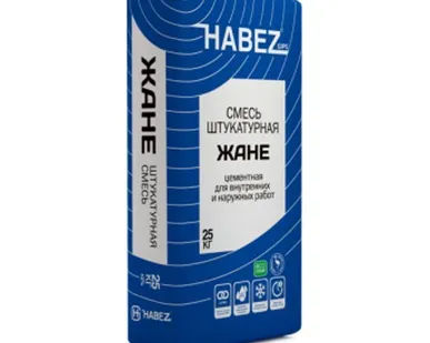 фото Штукатурка цементная ЖАНЕ HABEZ (25кг)