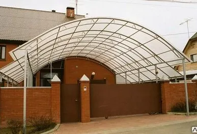 фото Навесы арочные
