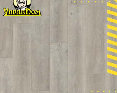 фото Ламинат Quick-Step Quick Step Perspective Hydro (Rus) PER3575 Дуб старинный серый