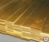 фото Полоса латунная 0.55 Л63, ЛС59-1 по ГОСТ 2208-2007