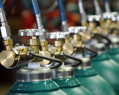 фото Смесь пищевая газовая (20% СО2 + 80% N2), заправка баллона газовой смесью