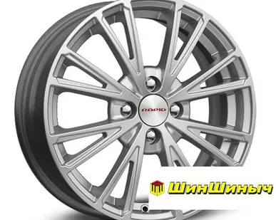 фото КиК Меандр-оригинал R16x6 4x100 ET50 CB60.1 Silver