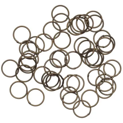 Фото №0 Кольцо для бус 9 мм (бронза)