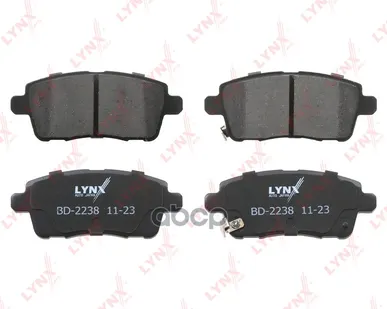 фото Колодки Тормозные Задние Lynxauto - Bd2238 LYNXauto арт. BD2238