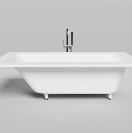 Фото №0 Ванна встраиваемая Salini S-Sense ORLANDA PLUS KIT 190x100 глянцевая/ДК белый 102114G