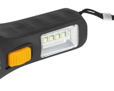 фото Фонарь универсальный UB-101 1SMD + 4LED 1Вт элементы питания 1хAA (не в компл.) Трофи Б0054034