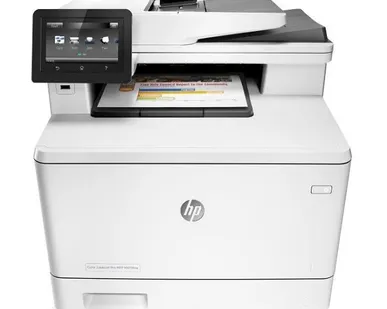фото МФУ HP Color LaserJet Pro M477fnw CF377A, цветной принтер/сканер/копир/факс