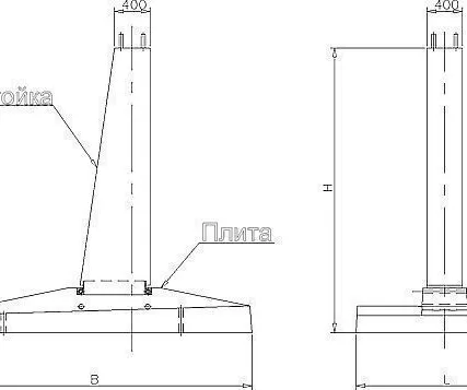 Фото №0 Фундамент Ф2,7х4,5-А5