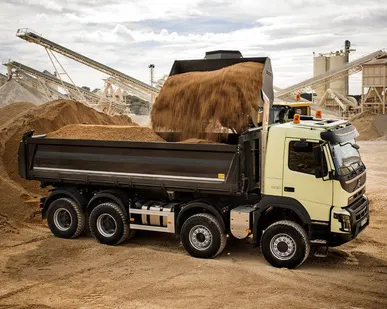 фото Транспортировка сыпучих материалов