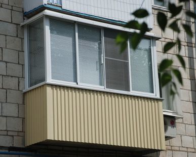 фото Остекление балкона под ключ
