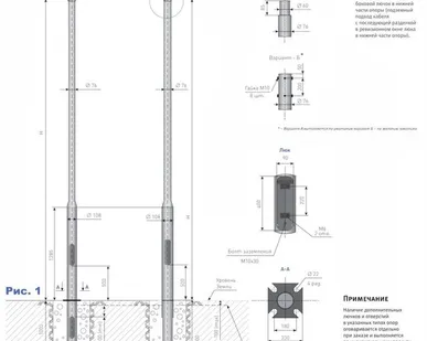 фото Опоры несиловые НП-15/17-02