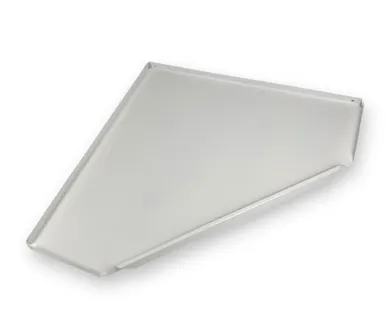 фото Европолка полный угол 200мм, окрашенная, белая