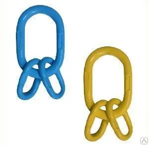 фото Звено овальное с доп.звеньями и плоским профилем 63,0 t (г/п63,0 т)