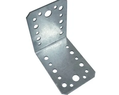 фото Уголок крепежный 90х90х40х1,8 мм, оцинкованный