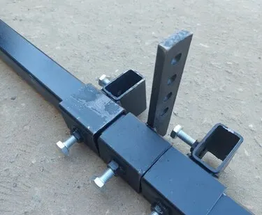 фото Рама окучника культиватора мотоблочная (2 ряда)