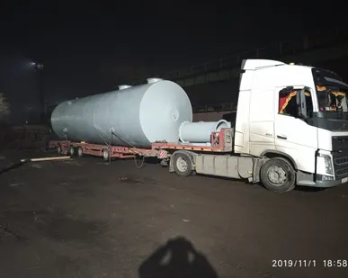 фото Резервуар стальной горизонтальный тип РГС-100 м3