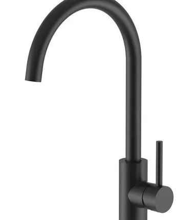 Фото №0 Смеситель для кухни Santek Риф WH5A41025N001 черный