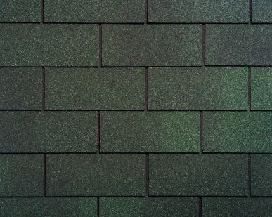 фото RUFLEX гибкая черепица коллекция - TAB цвет зеленый чай