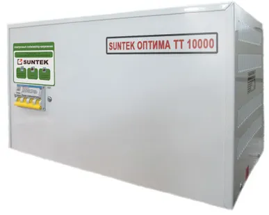 фото Стабилизатор напряжения тиристорный SUNTEK Оптима ТТ 9000 ВА