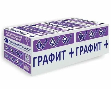 фото Экструдированный пенополистирол Графит+ 35 1180х580х20мм