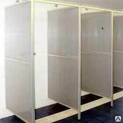 фото Перегородка между душевыми, м2