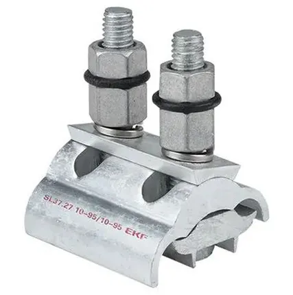 Фото №0 Зажим плашечный SL37.27 10-95/10-95 срывные болты EKF
