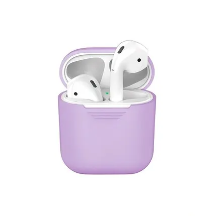 Фото №0 Силиконовый чехол Deppa для AirPods 2 (47007) Purple