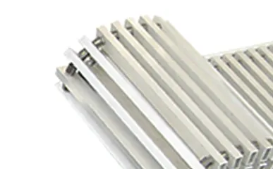 фото Декоративная рулонная решётка для конвекторов Бриз