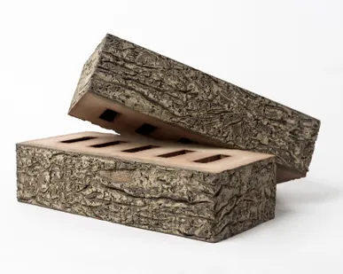 фото Кирпич лицевой керамический Альберо Серый пустотелый одинарный, пустотность 28