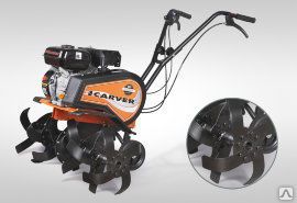 фото Мотокультиватор CARVER T-650R (6,5 л.с., реверс, цепной ред., шир. 30-55-85
