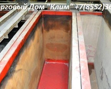 фото Футеровка гальванических ванн.