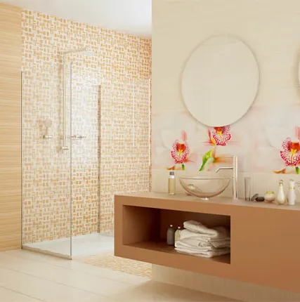 Фото №0 Плитка облицовочная Меланж коричневый