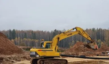 Фото №1 Аренда гусеничного экскаватора