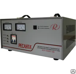 фото Стабилизатор напряжения однофазный РЕСАНТА АСН-10 000/1-ЭМ