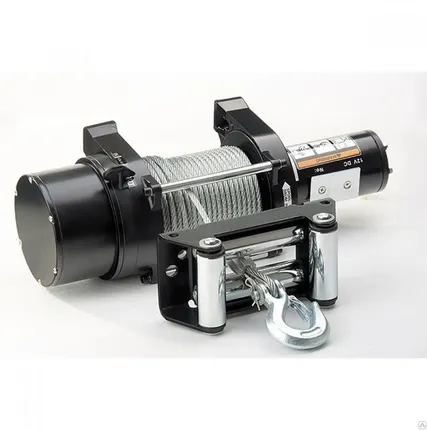 Фото №0 Лебедка автомобильная электрическая LB- 2000, 2,2 т, 3,2 кВт, 12 В// DENZEL